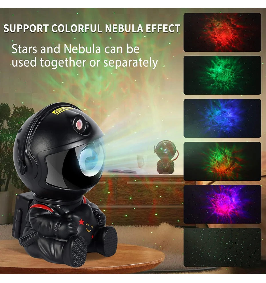 Galaxy Star Astronaut Projector Light 