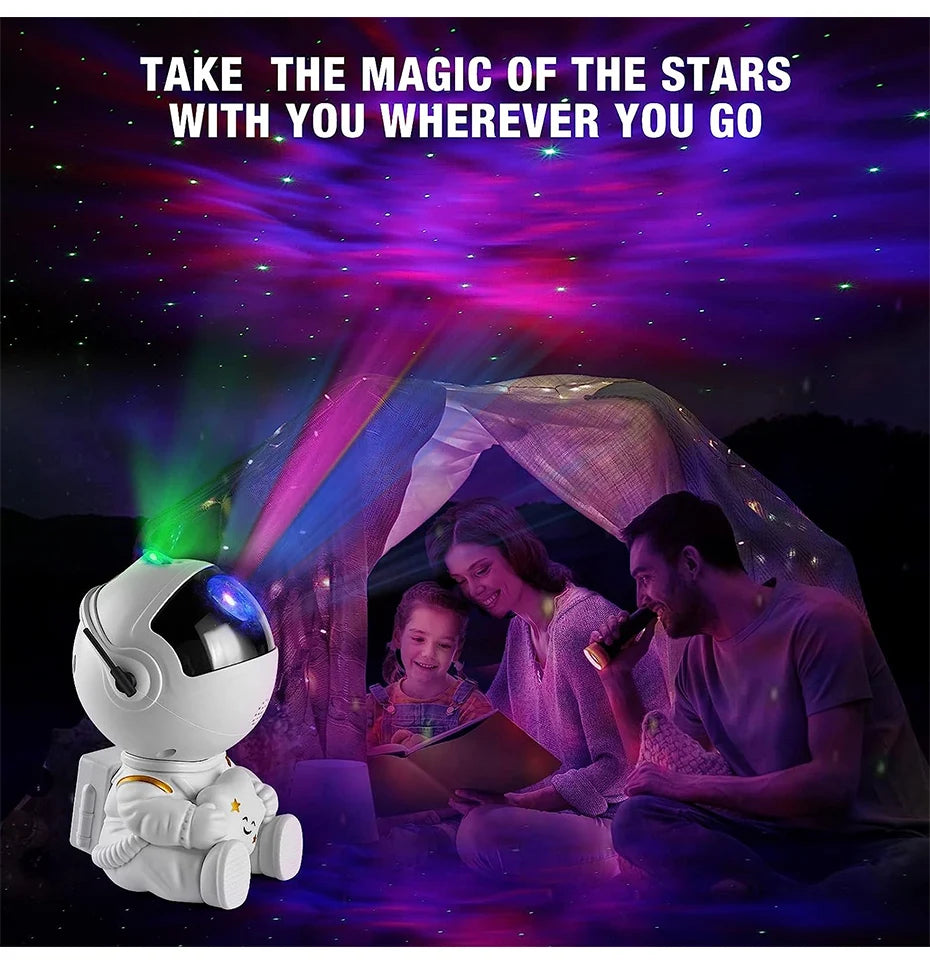 Galaxy Star Astronaut Projector Light 