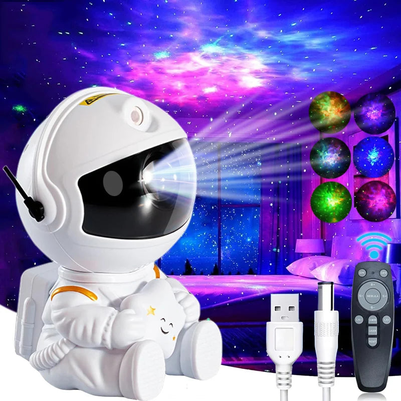 Galaxy Star Astronaut Projector Light 