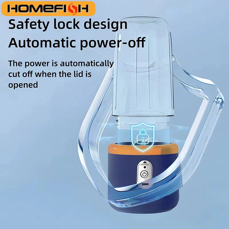 Portable Electric Fruit Juicer 400Ml 